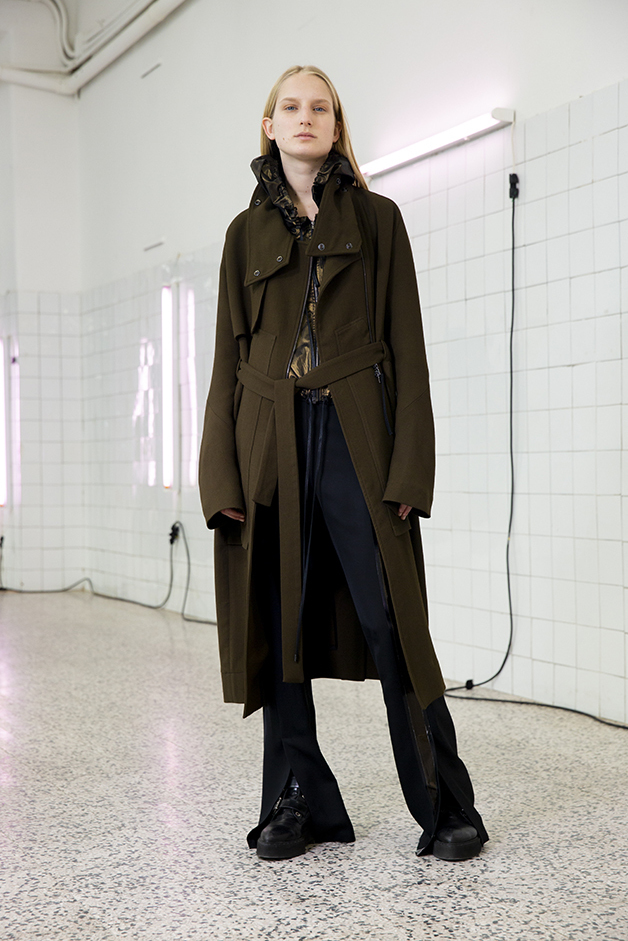 cappotto - cardigan - pantaloni - collezione ilaria nistri roque autunno inverno 2019